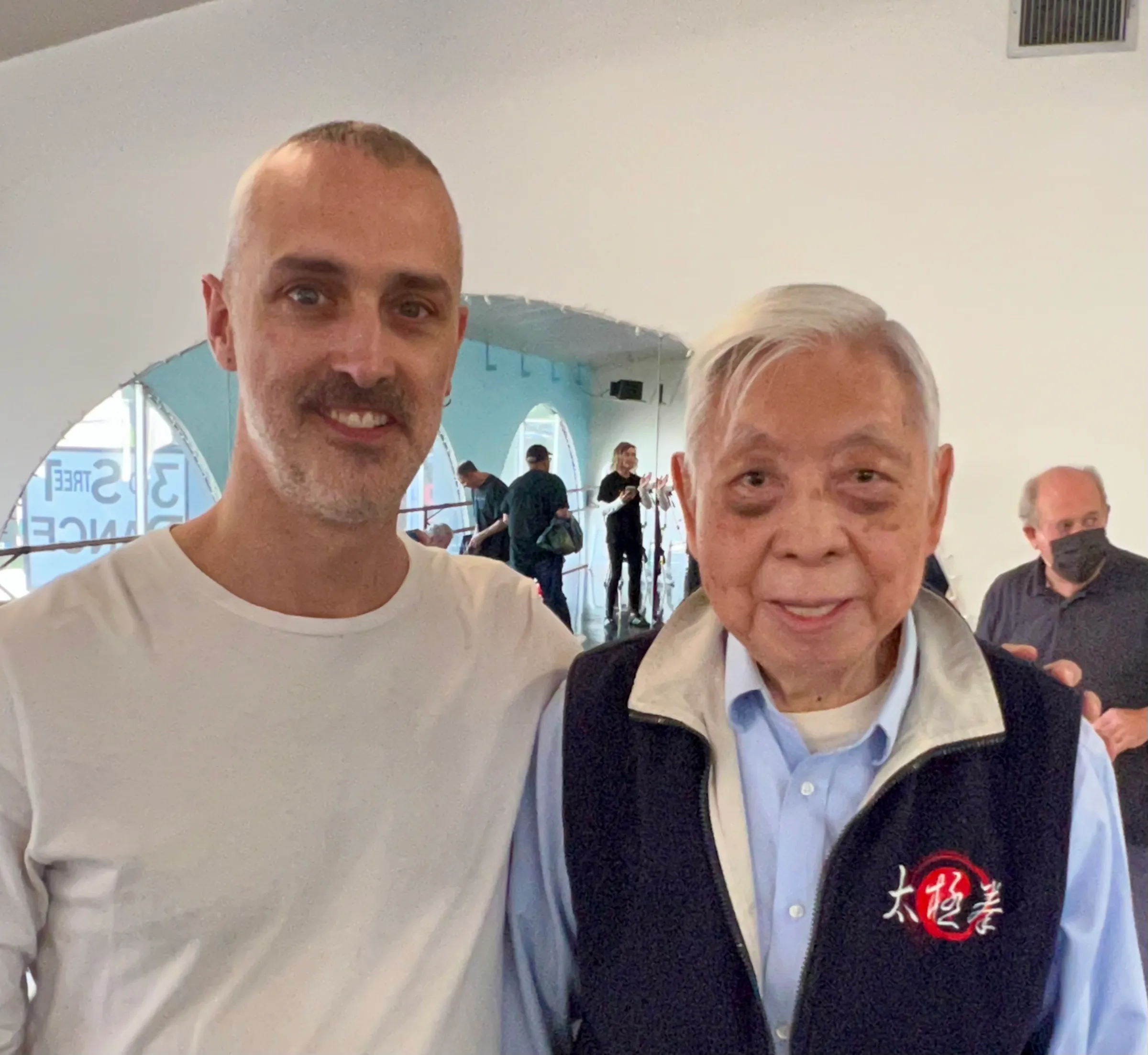 Paul with Grandmaster William C. C. Chen